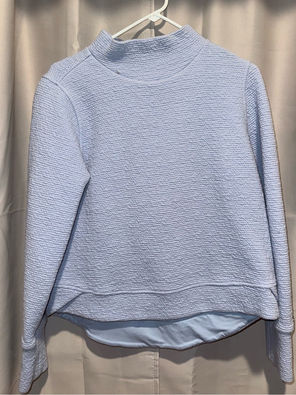 CALIA Cloud Mock Neck Pullover Sweater